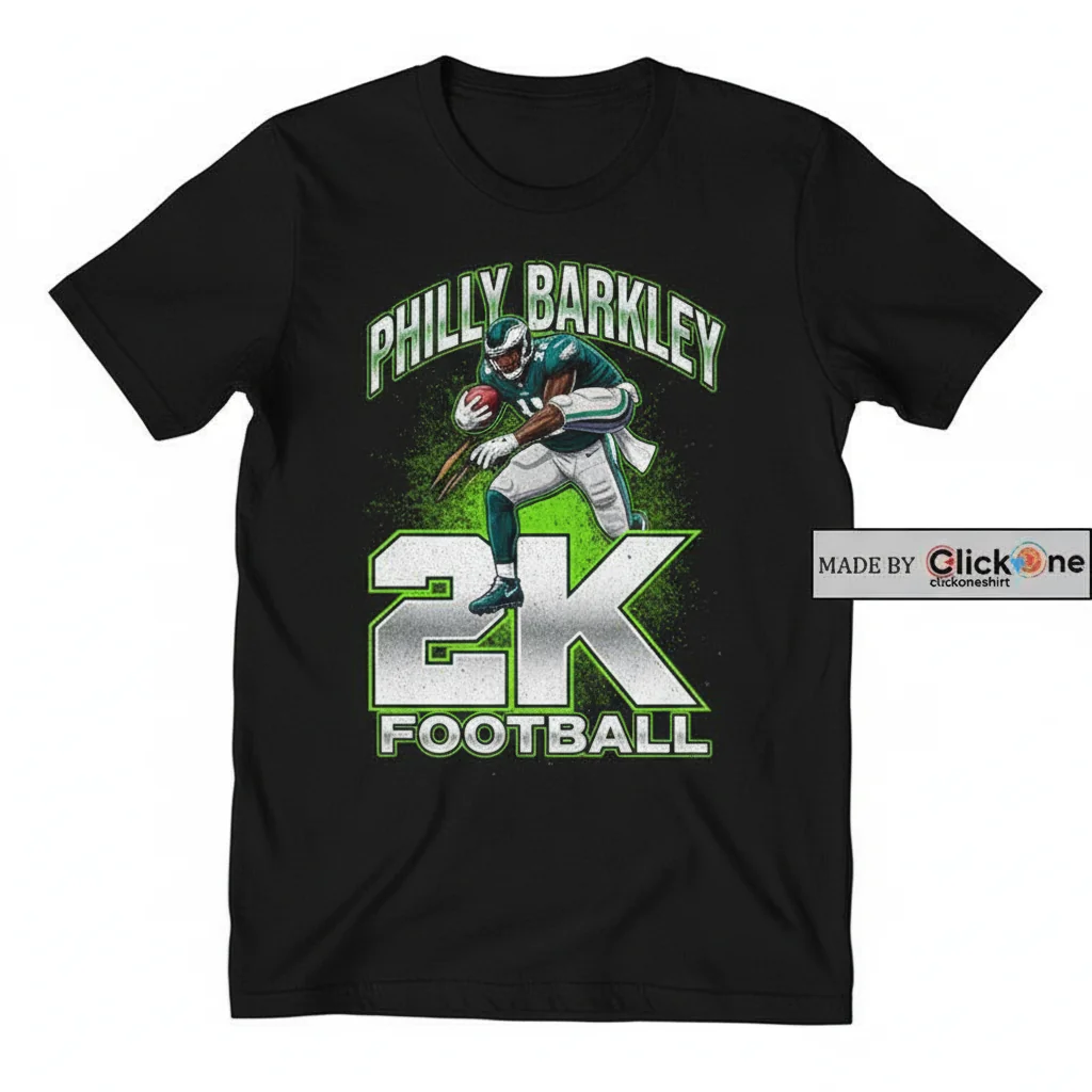 Philadelphia Eagles Saquon Barkley 2K Fan Gear – Premium, Durable Tee