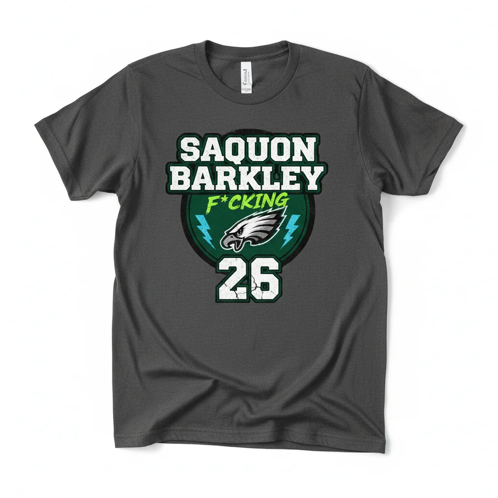 Philadelphia Eagles Saquon Barkley Fan-Favorite Performance T-Shirt