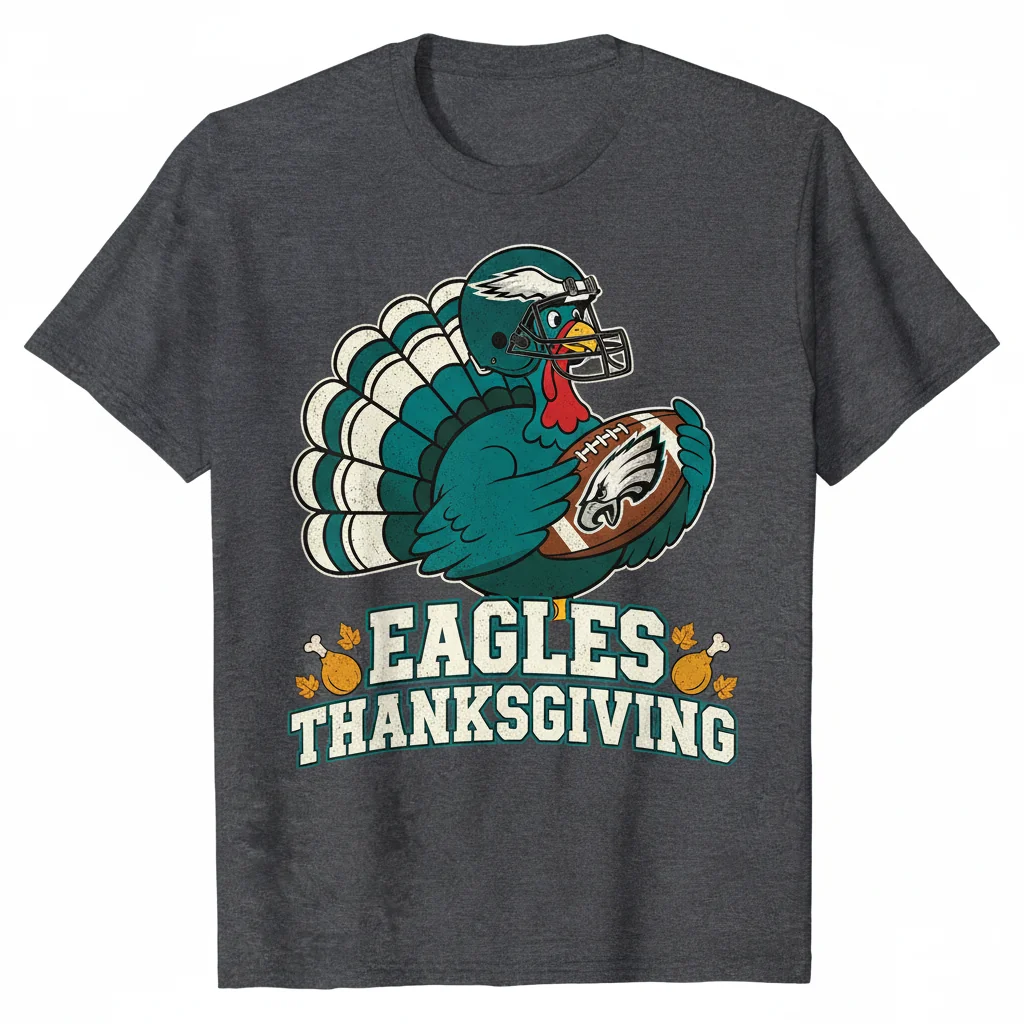 Philadelphia Eagles Thanksgiving Turkey Ornament - Festive NFL Holiday Decor