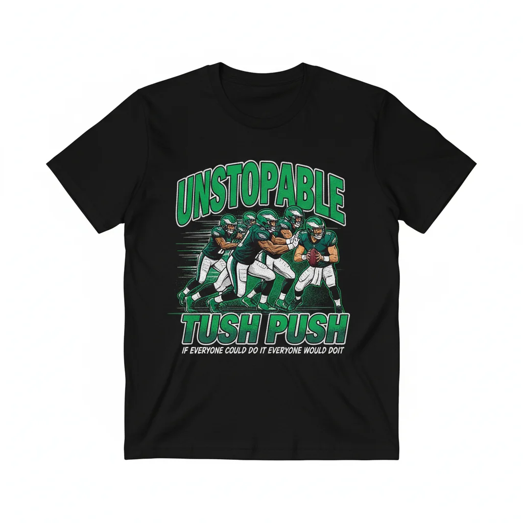Philadelphia Eagles 'Unstoppable Push' Lifestyle Tee