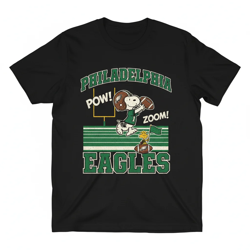 Eagles x Peanuts: Snoopy's Iconic Abbey Road Journey Tee