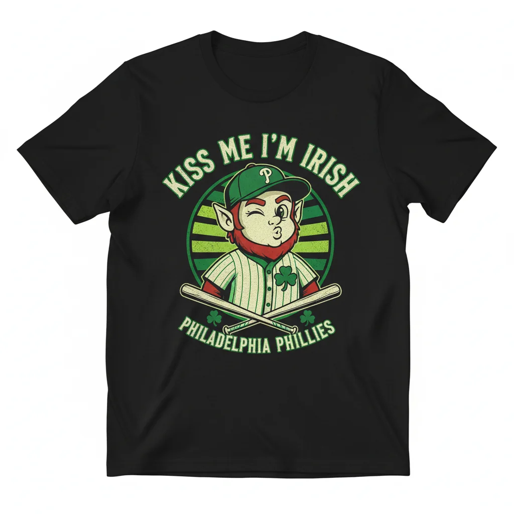 Phillies Irish Kiss Tee: St. Paddy's Edition