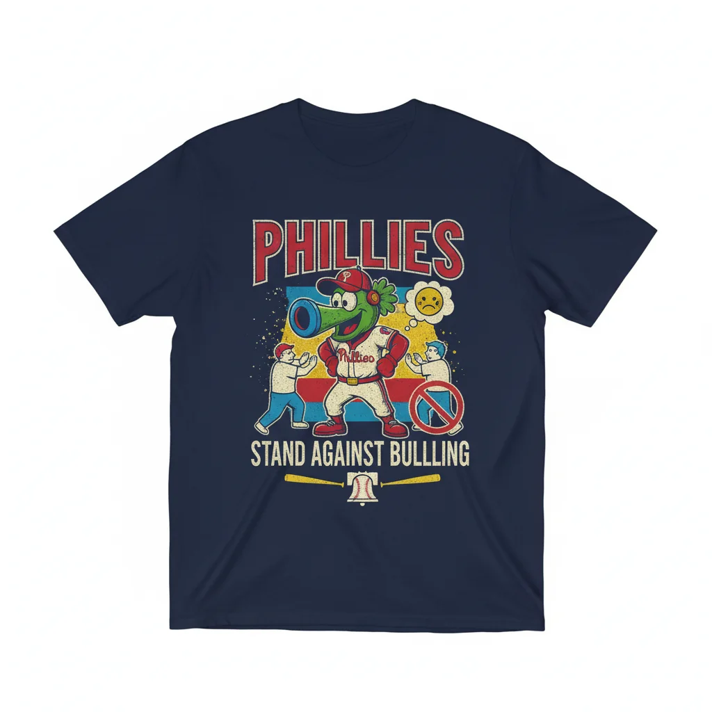 Camiseta Philadelphia Phillies 'Stand Against Bullying' - Soporte Duradero y Estilo Vibrante