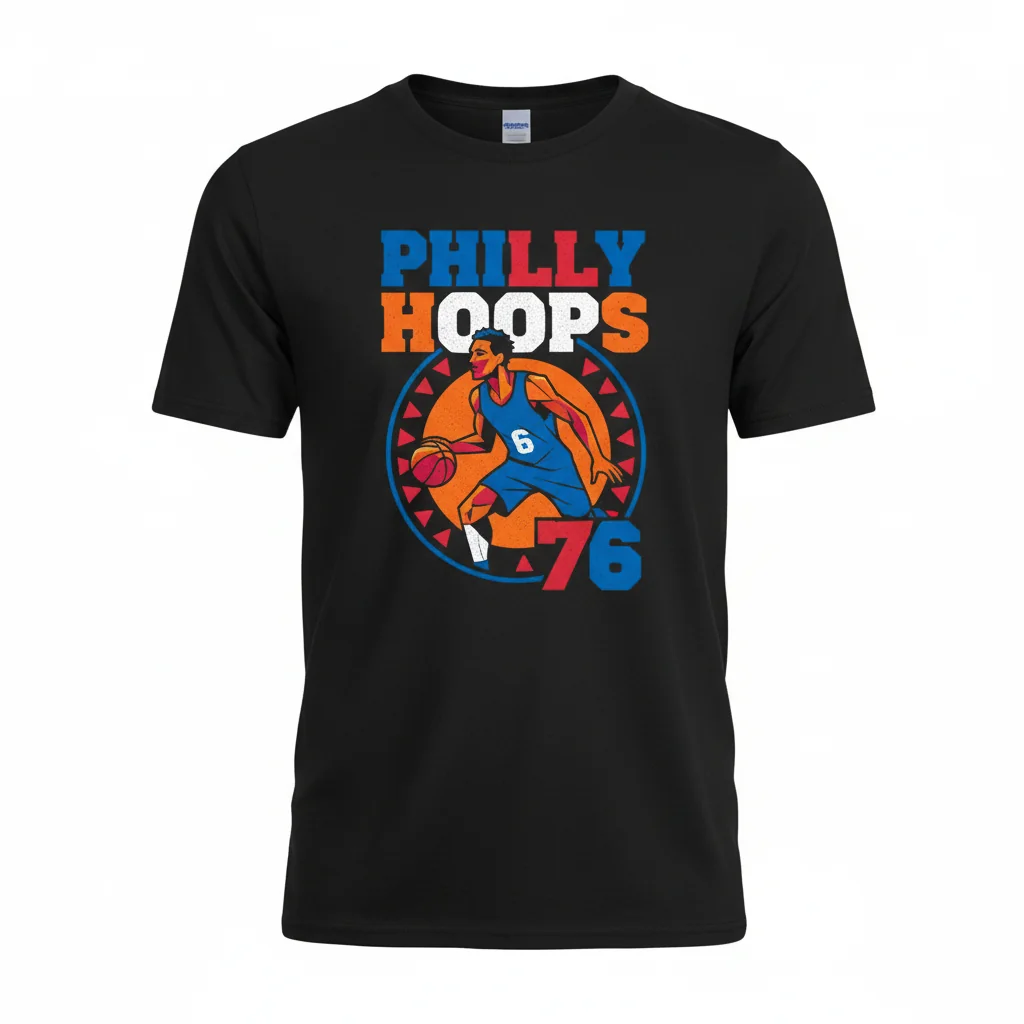 Camiseta Philadelphia Sixers 76ers NBA - Conforto e Durabilidade Premium