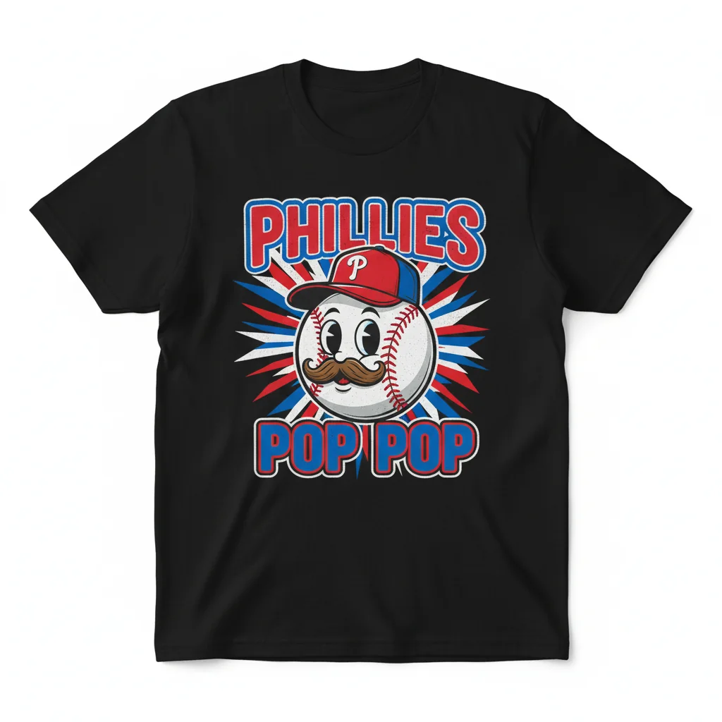 Phillies Pop Pop Shirt – Premium Fan Apparel Built to Last