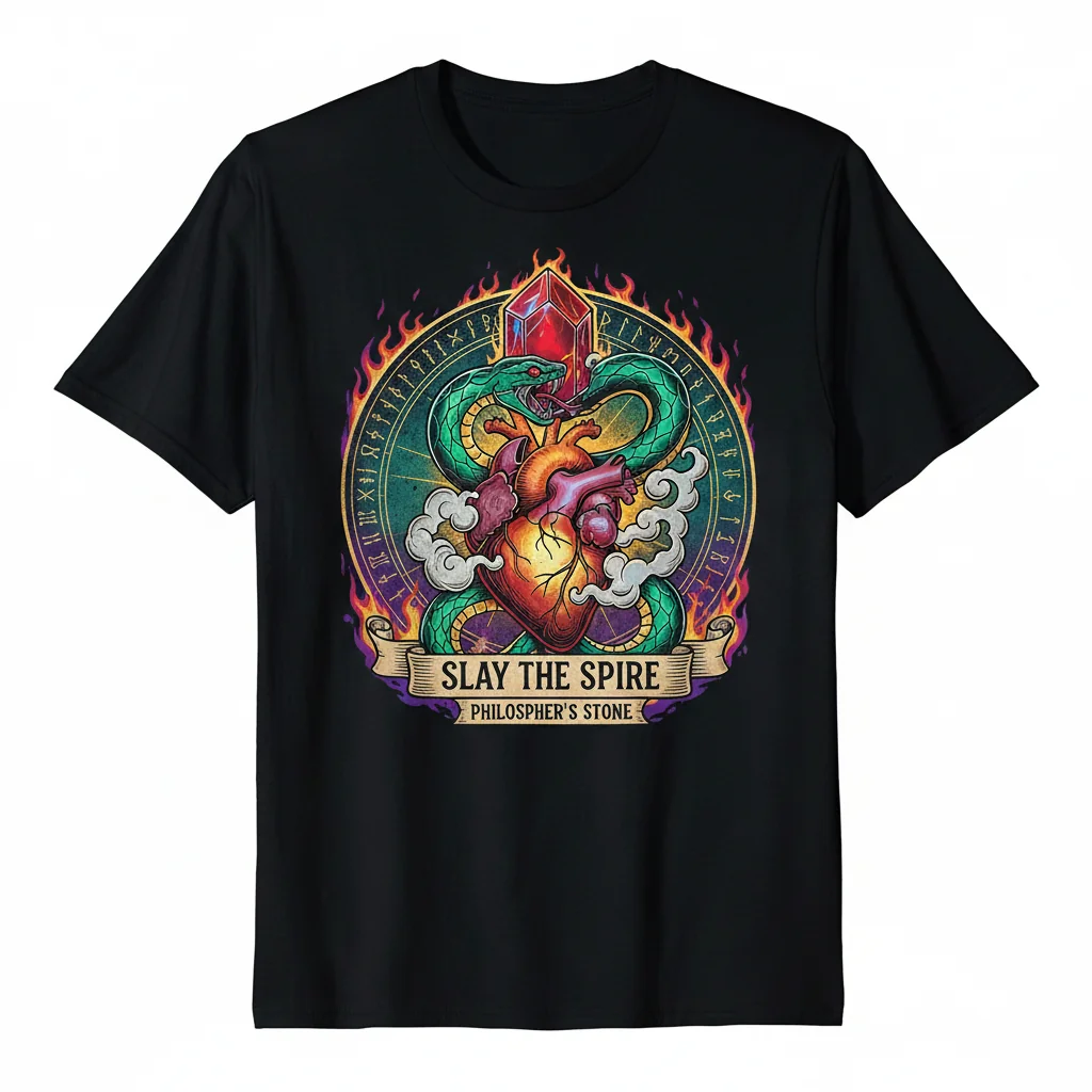 Philosopher's Stone Relic Tee - Slay the Spire Drop