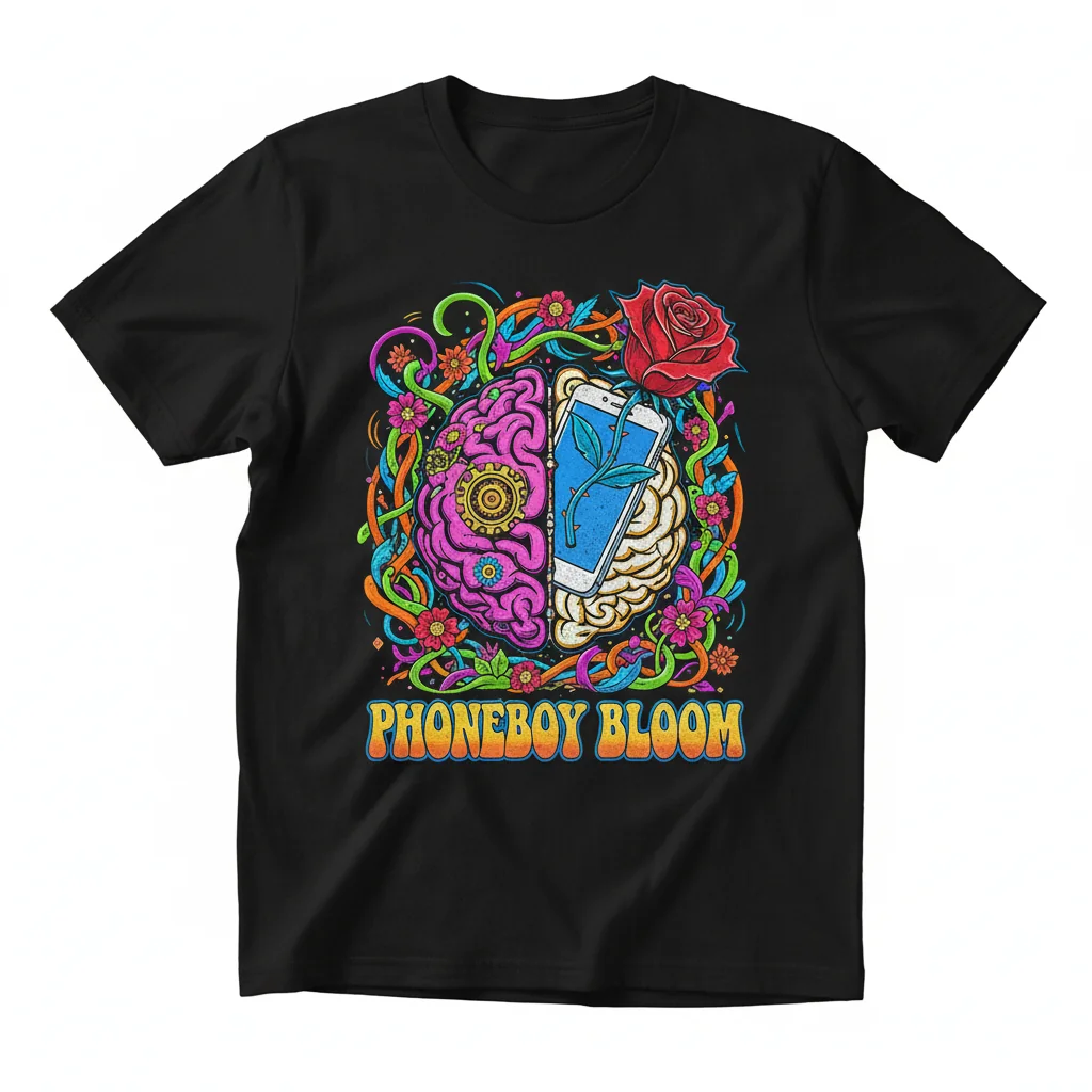 Phoneboy Flower Shirt: Bloom Where You Are Planted