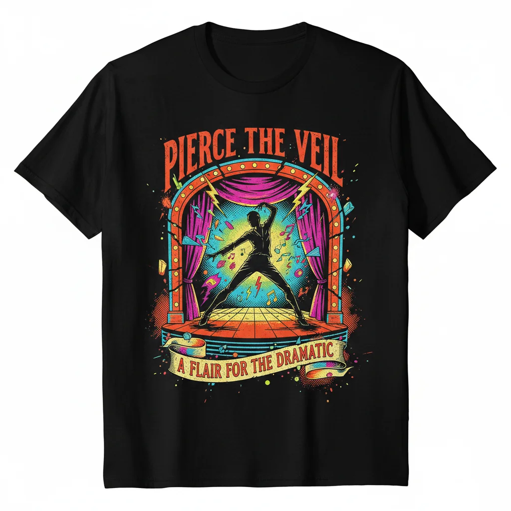 Pierce the Veil: "A Flair for the Dramatic" Unisex Essential T-Shirt — Built to Last