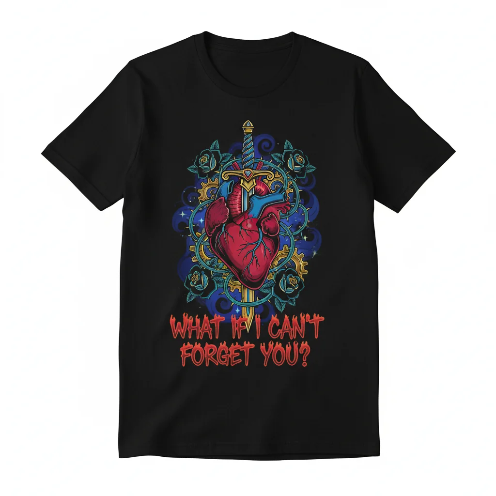 Pierce The Veil Caraphernelia "I Can't Forget You" T-Shirt - Official Merch