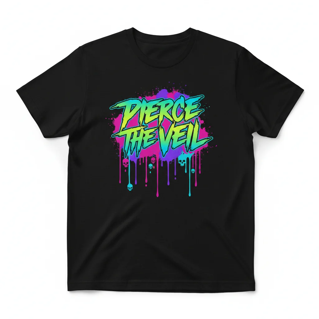 Pierce The Veil Drip Logo Tee