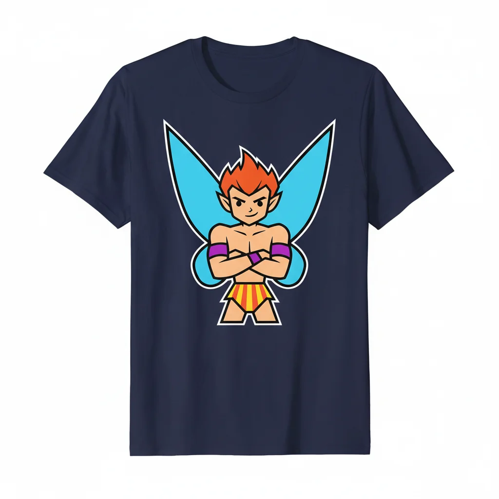FernGully Pips the Fairy Essential T-Shirt - Comfortable & Durable Cotton Tee