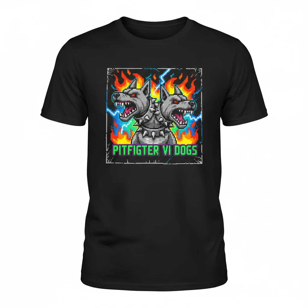 PITFIGHTER VI DOGS Graphic Tee – Essential Streetwear