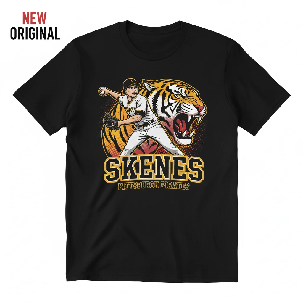 Paul Skenes Pittsburgh Pirates Fan T-Shirt – Official Merch