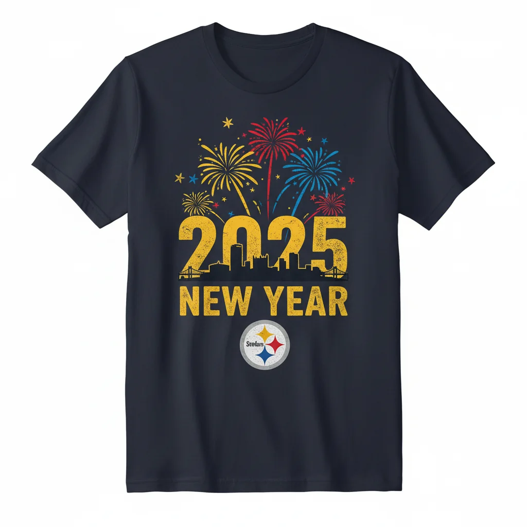 Steelers '25 Firework Tee. New Year, New Vibe.