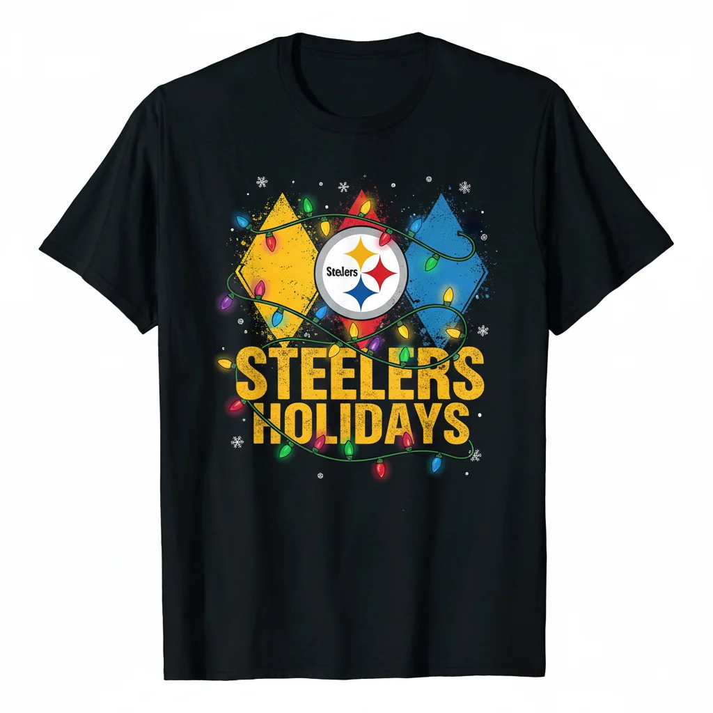 Pittsburgh Steelers Holiday Lights Ornament: Team Spirit Illuminated