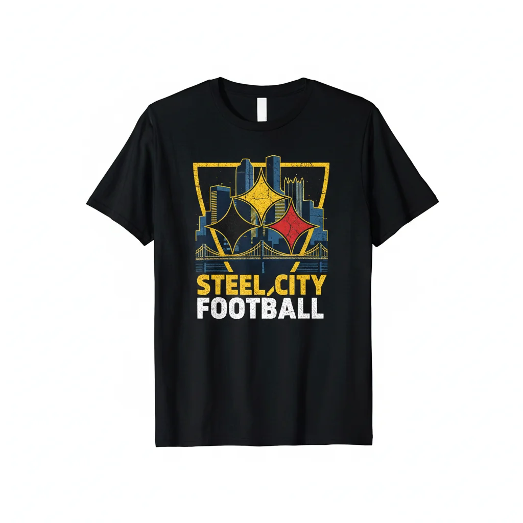Pittsburgh Steelers Premium Fan Station Shirt - Durable, Comfortable & Fade-Resistant