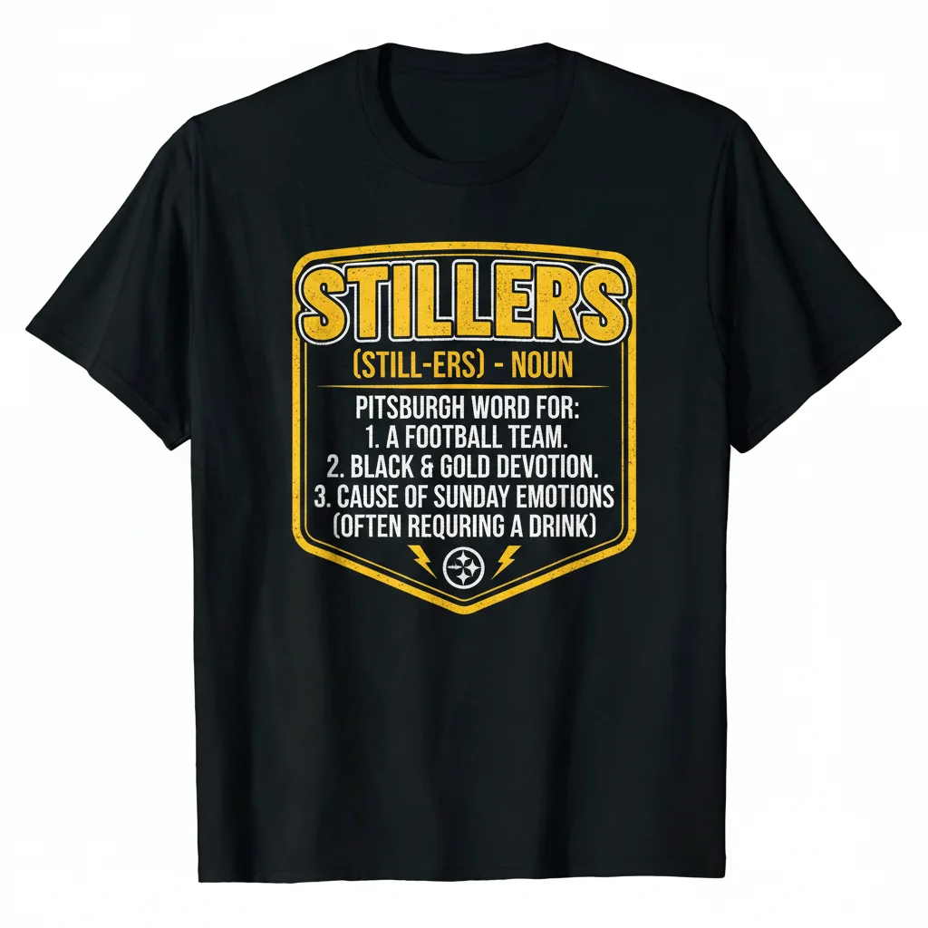 Pittsburgh Steelers Stillers Definition Shirt
