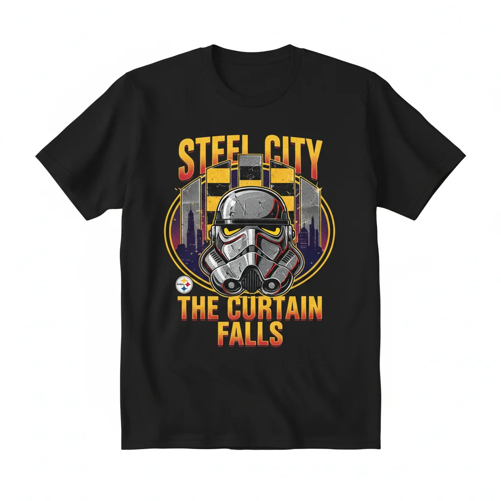 Steelers x Star Wars 'Steel Curtain' Graphic Tee