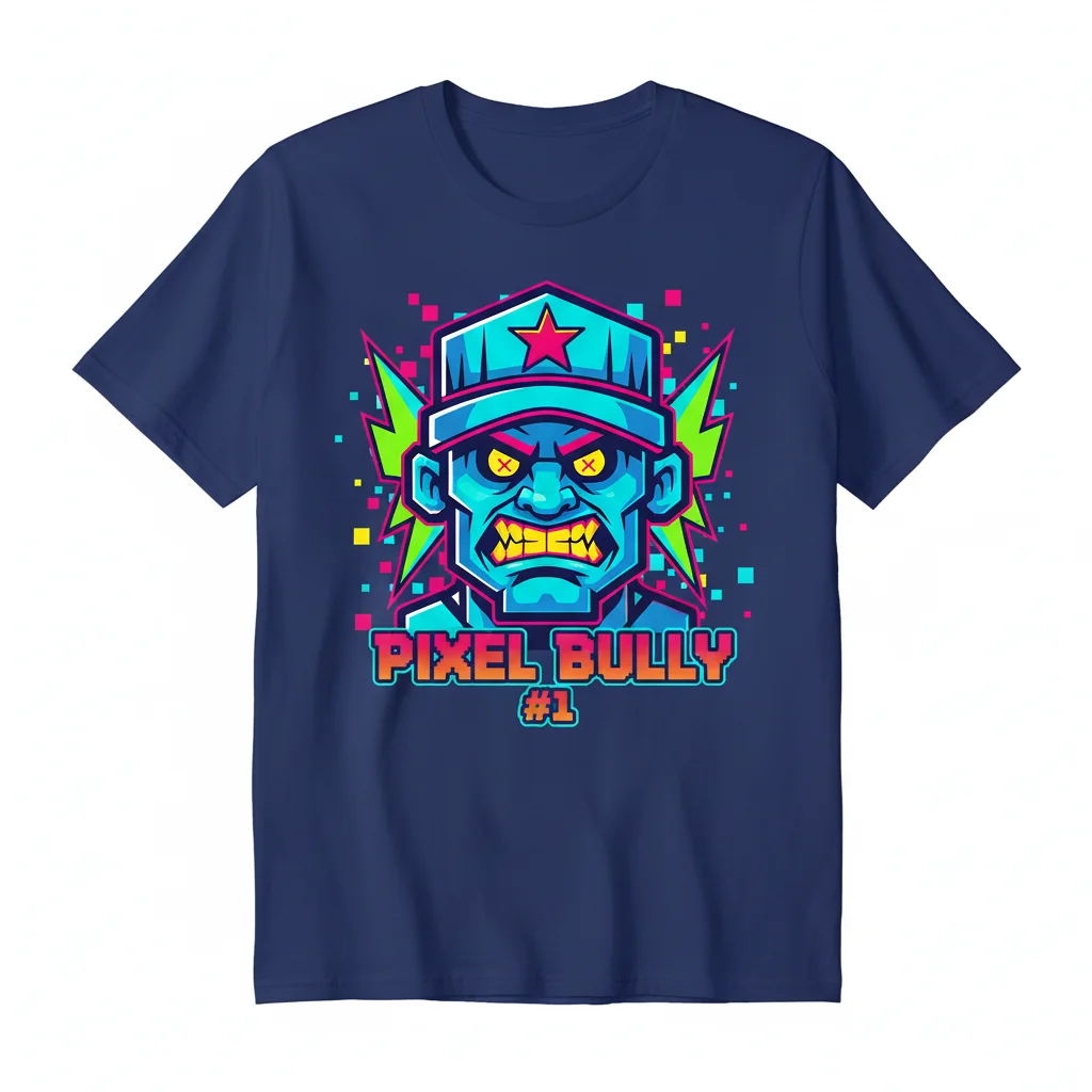 Pixel Bully #1 Essential Tee – Premium Comfort & Style