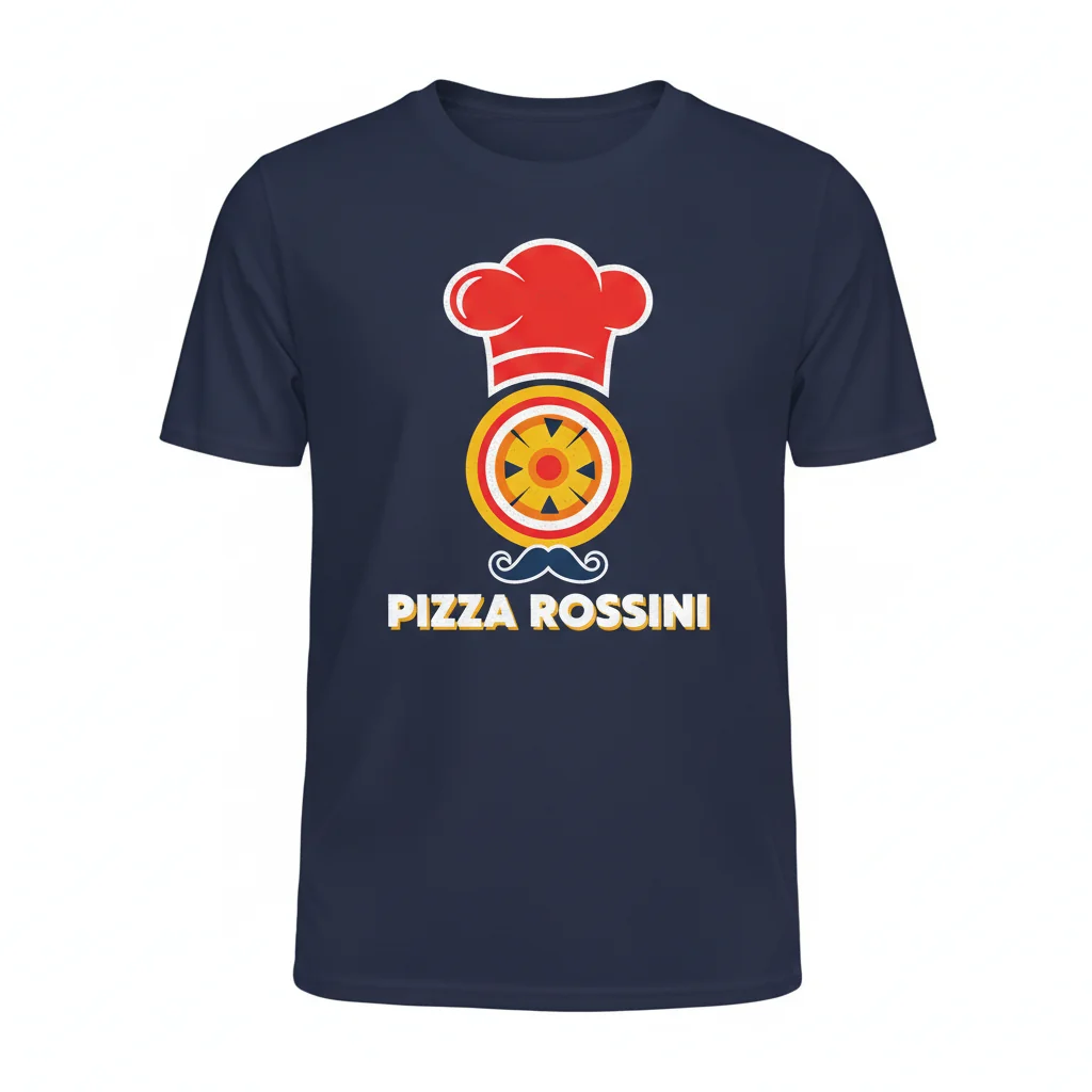 Pizza Rossini Essential T-Shirt – Classic Style & Comfort