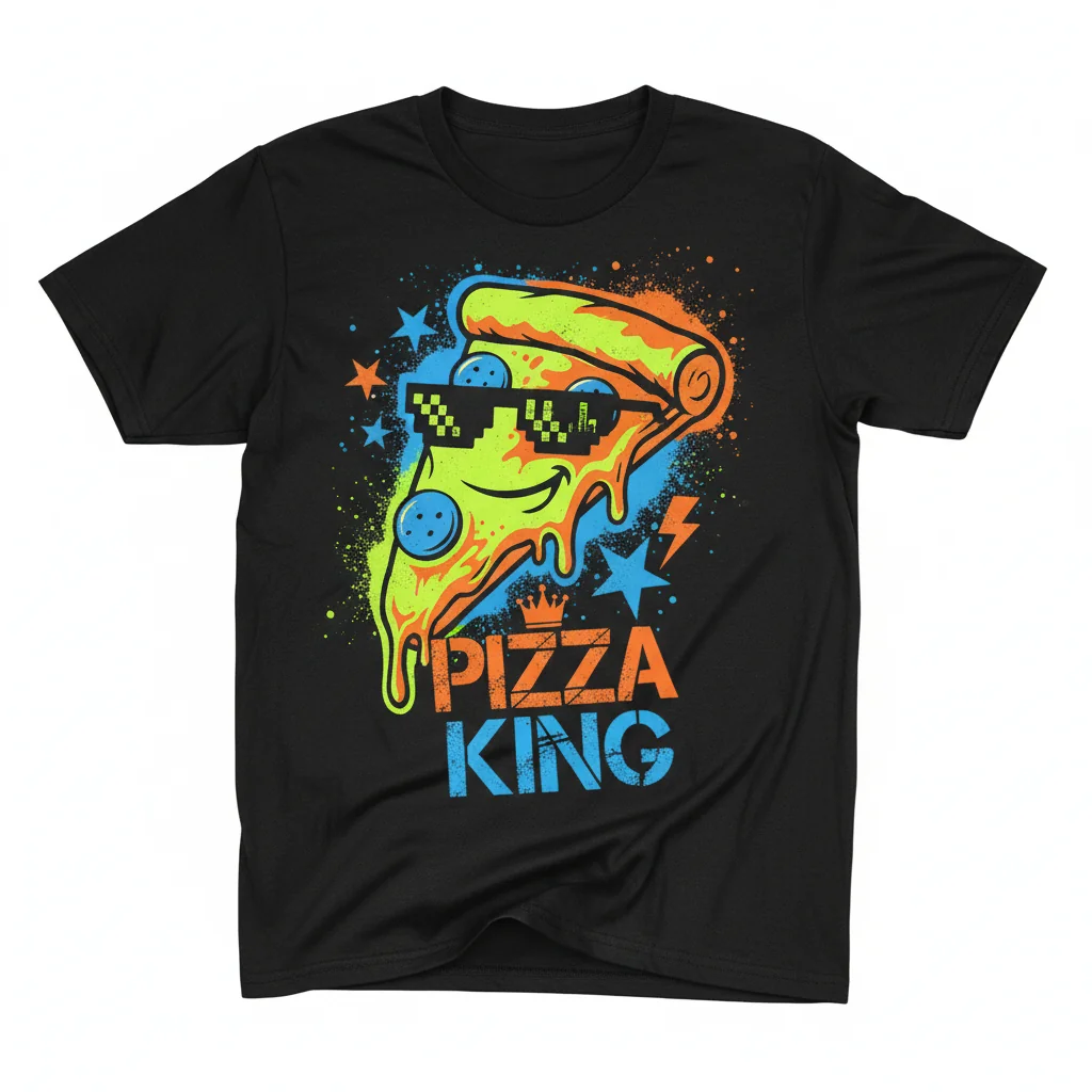 Pizza Steve Essential Tee: The Icon Remastered