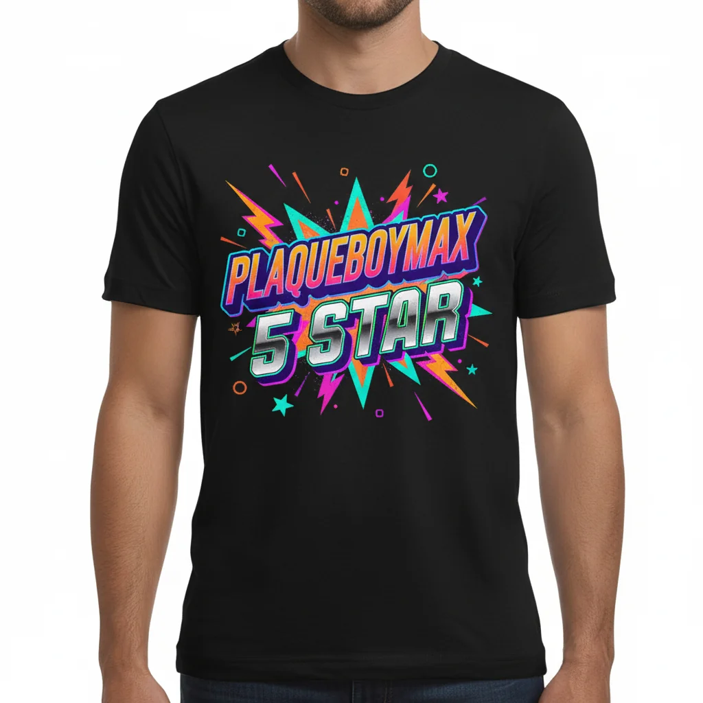 Plaqueboymax 5Star Essential T-Shirt: Unrivaled Durability & Comfort
