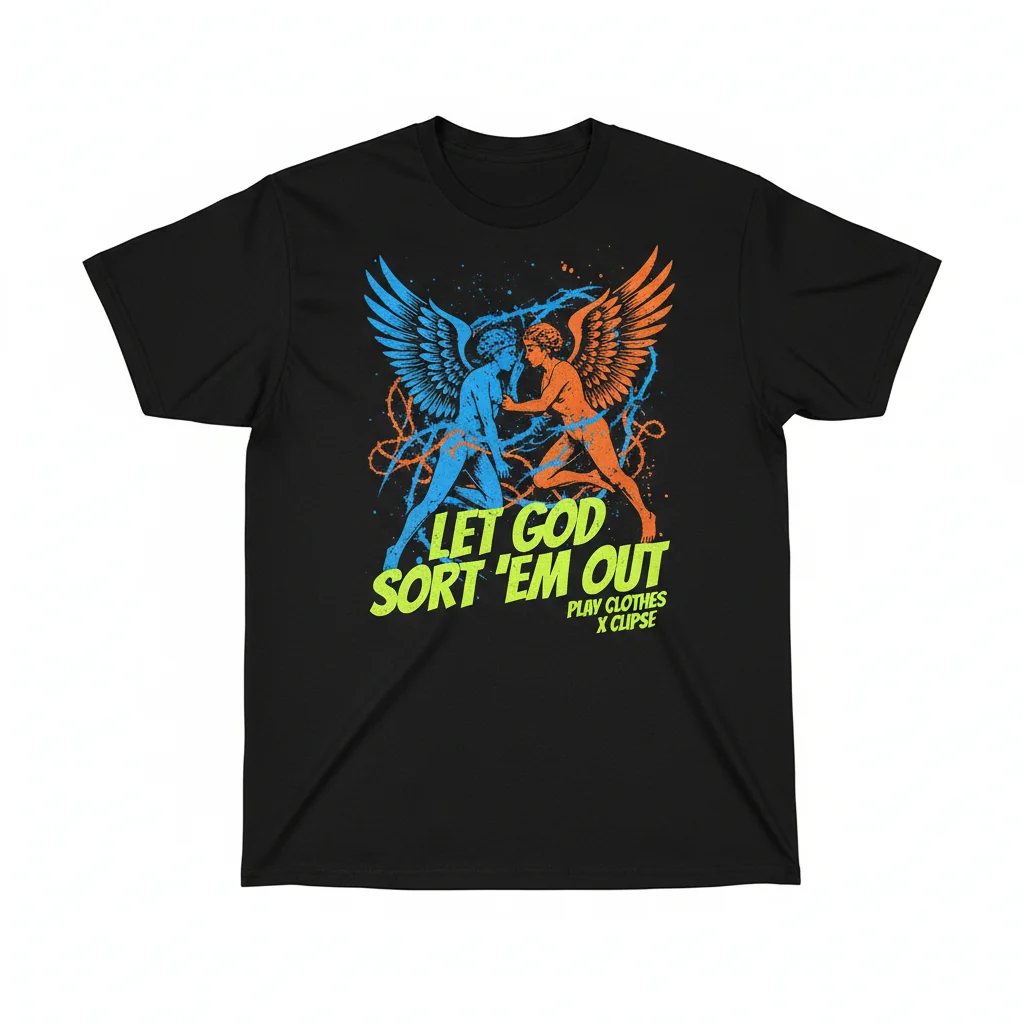 Play Clothes x Clipse 'Let God Sort Em Out' T-Shirt