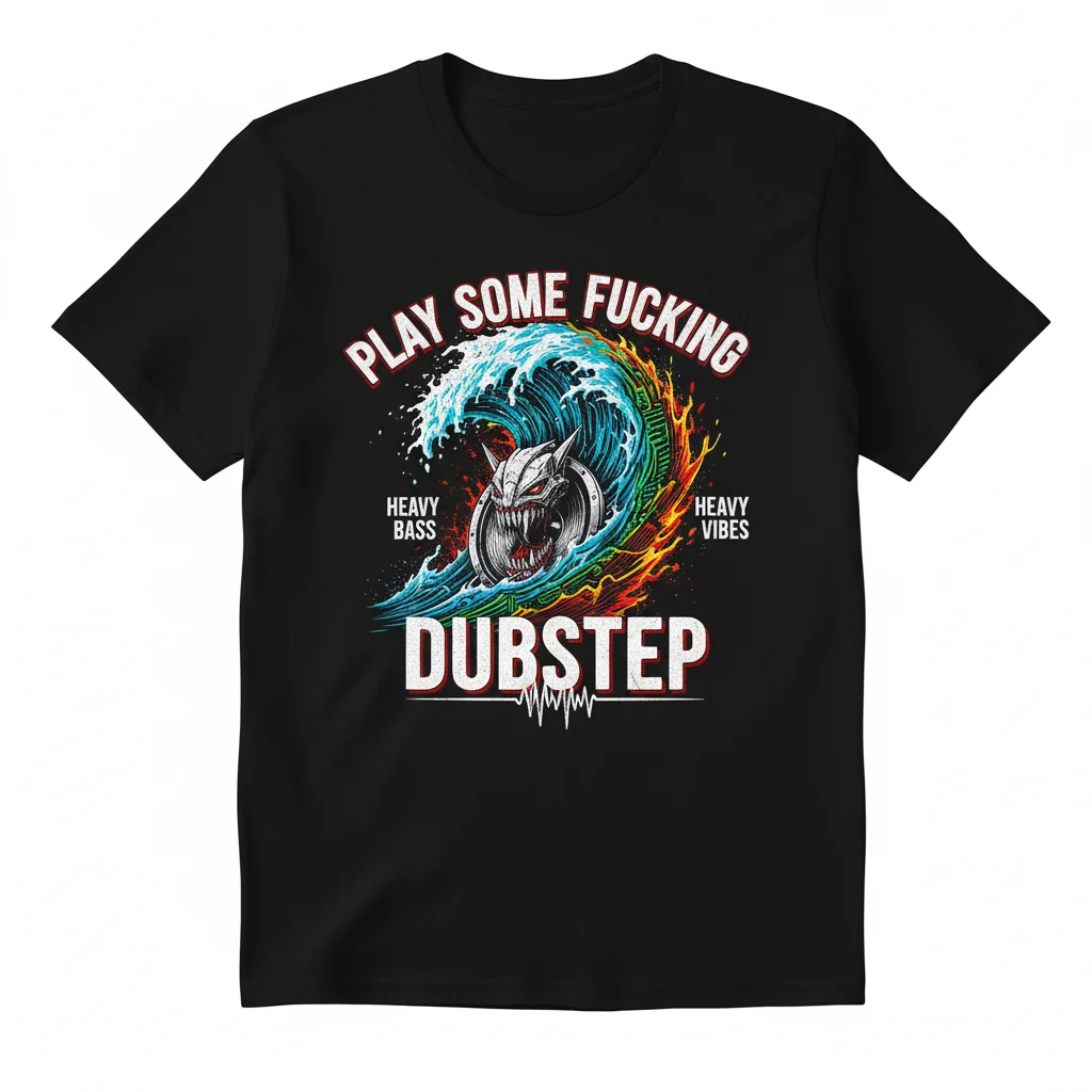 Dubstep Heavy Bass Vibes T-Shirt - Men's & Women's Ultra Cotton Tee