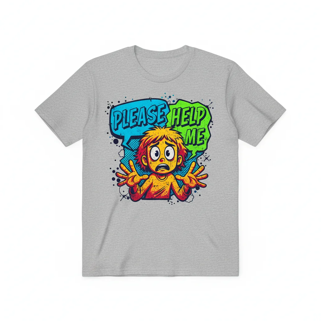 Please Help Me Essential T-Shirt - Soft & Comfortable Unisex Tee