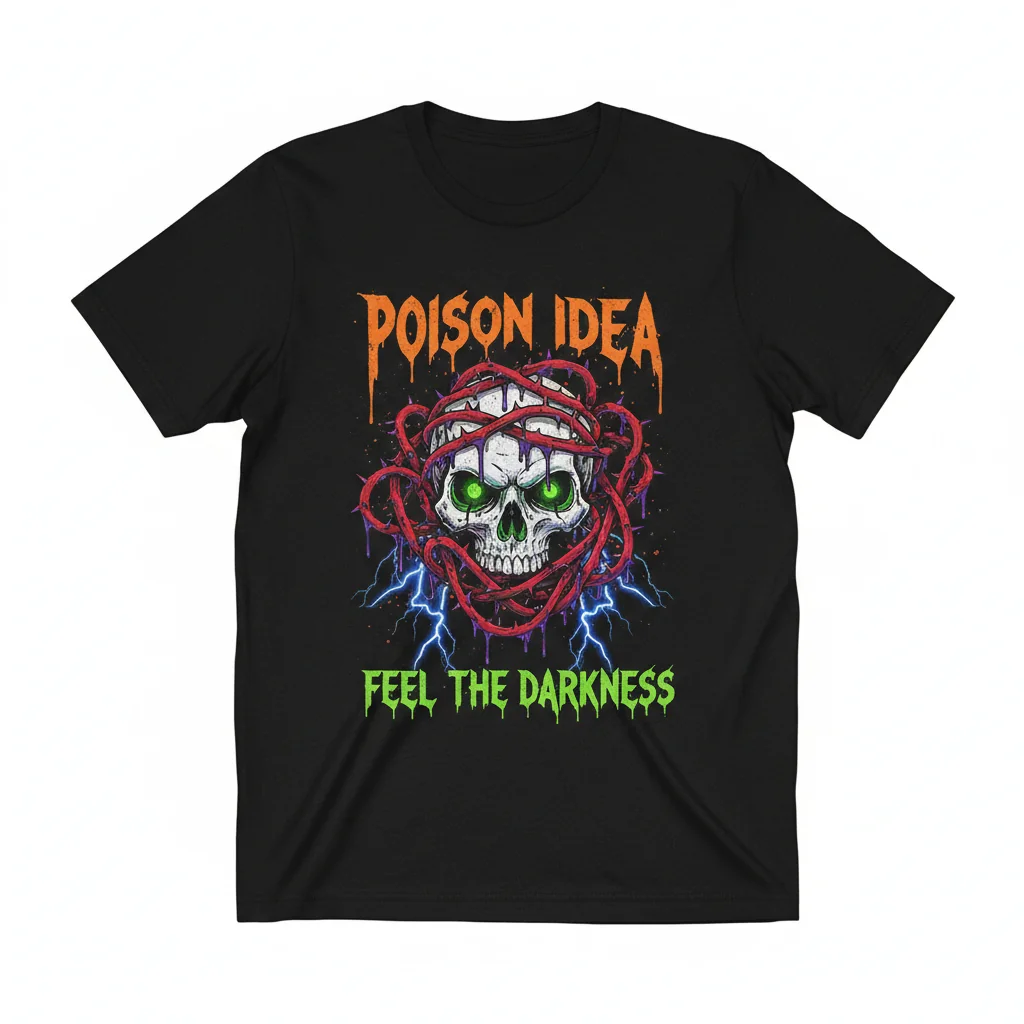 Poison Idea 'Feel Darkness' Premium Street Tee