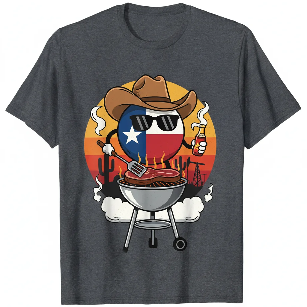Polandball Texas BBQ T-Shirt: Unmatched Comfort & Lasting Style