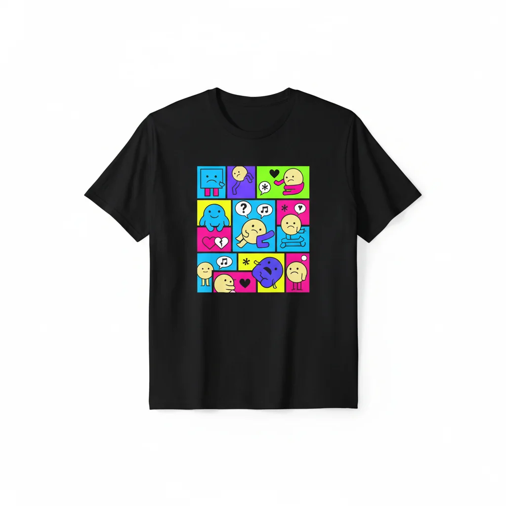 Pon and Zi Collage Essential T-Shirt - Comfortable Unisex Tee
