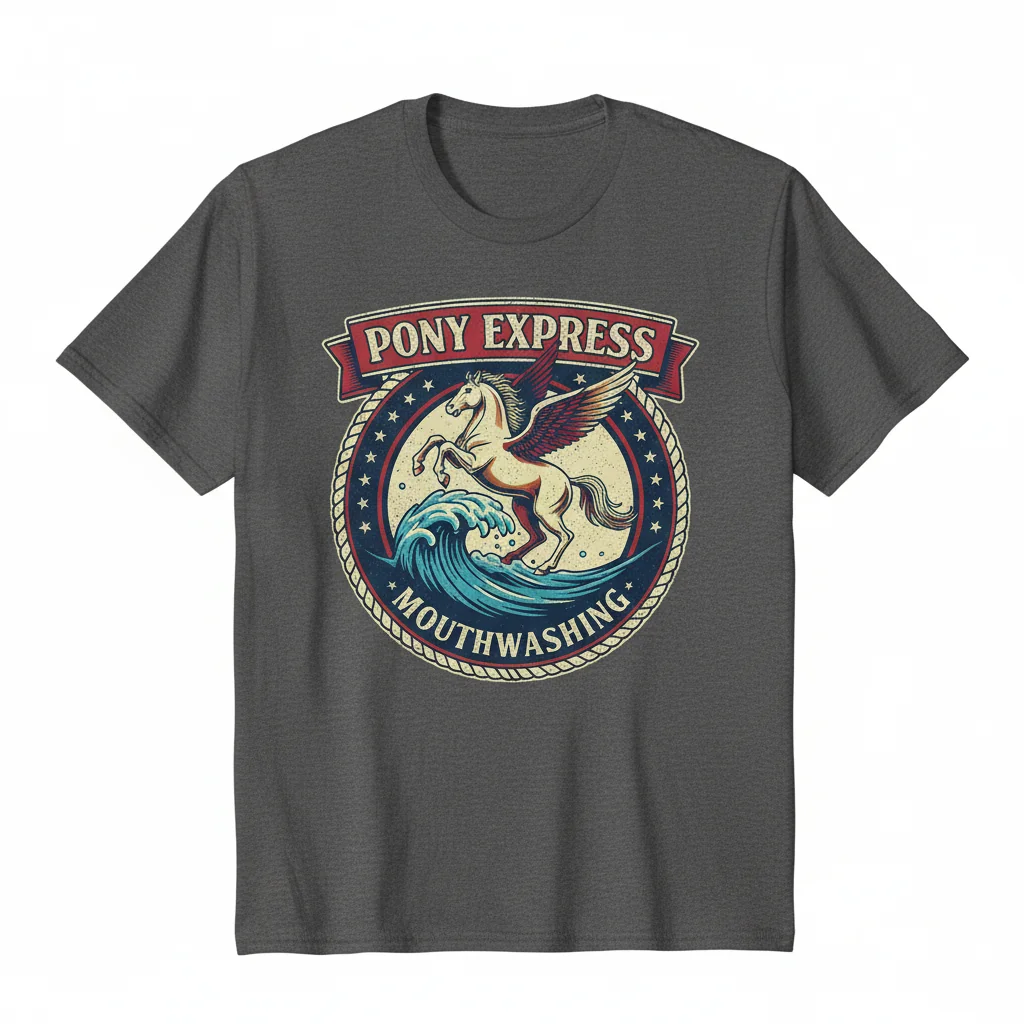 Pony Express Mouthwash Essential Tee