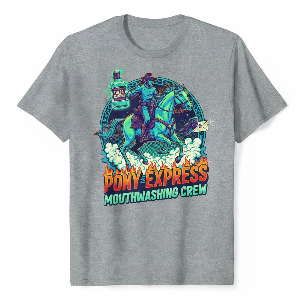 Pony Express Tulpa Crew: Your Essential Expression Tee