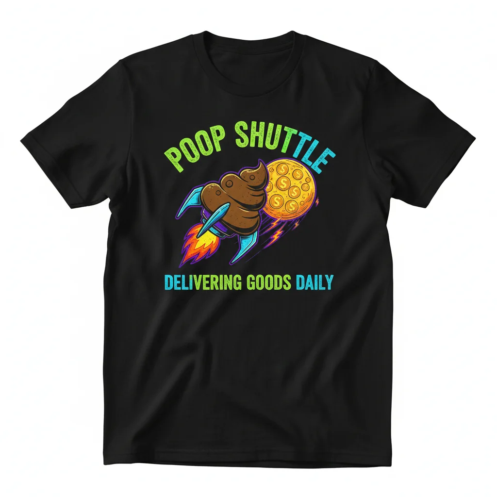 POOP Essential T-Shirt: Ultra-Durable, Eco-Friendly & Fade-Resistant