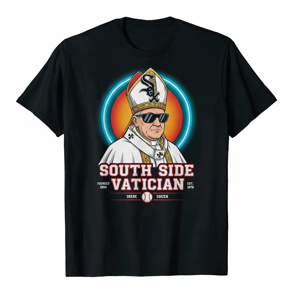 Pope Leo XIV Chicago White Sox Baseball Cap - Embroidered Vintage Style Hat