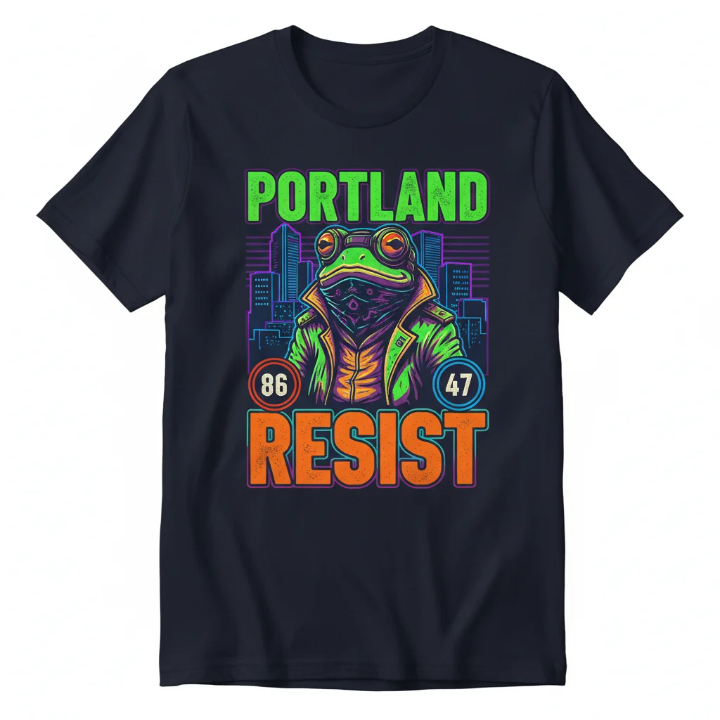 PORTLAND RESIST '86 Frog Tee