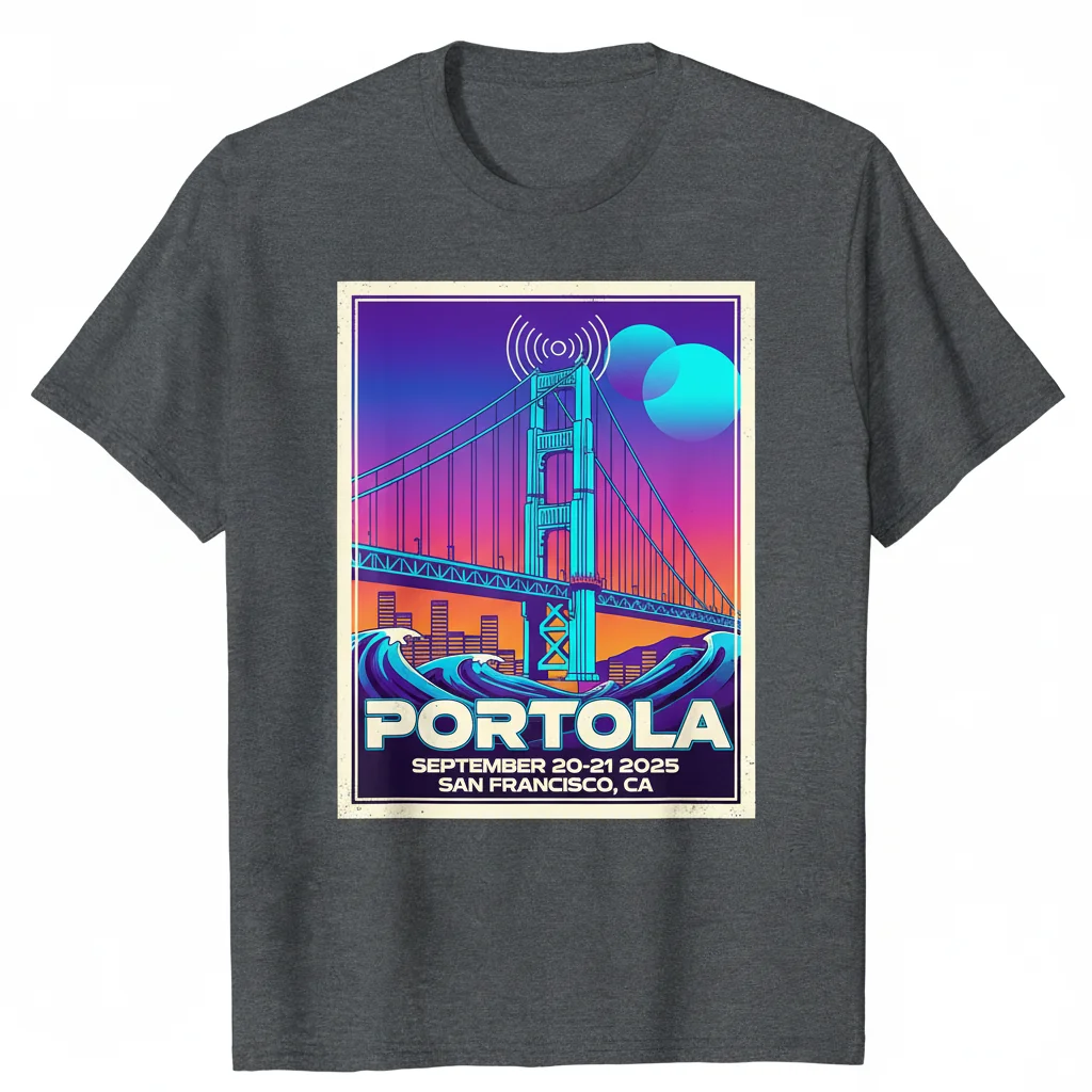 Portola San Francisco 2025 Music Festival Poster Tee