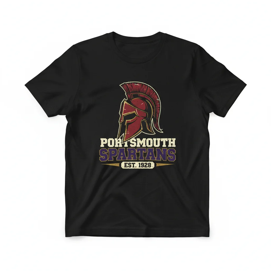 Portsmouth Spartans (Vintage Football Team) Essential T-Shirt - Wear Your Legacy