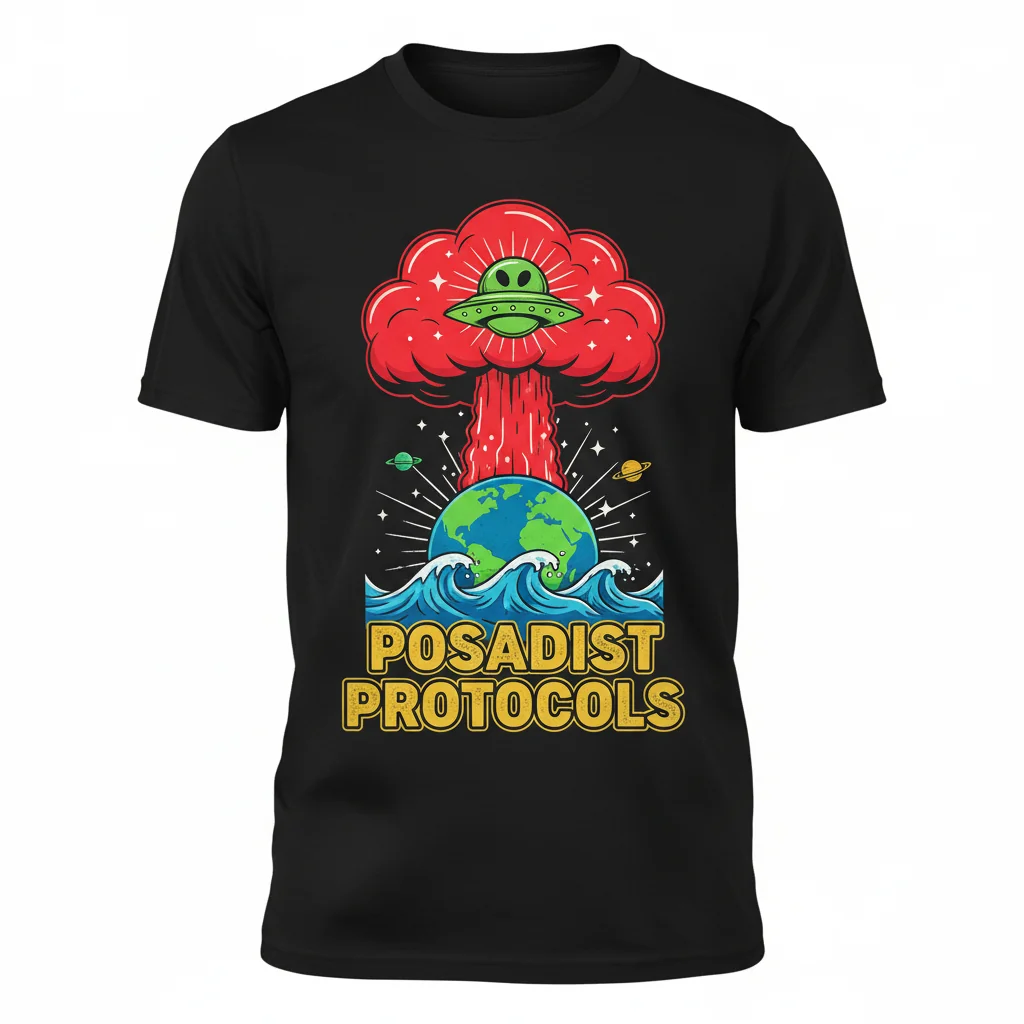 The Posadism Polcompball: A Visionary's Tee