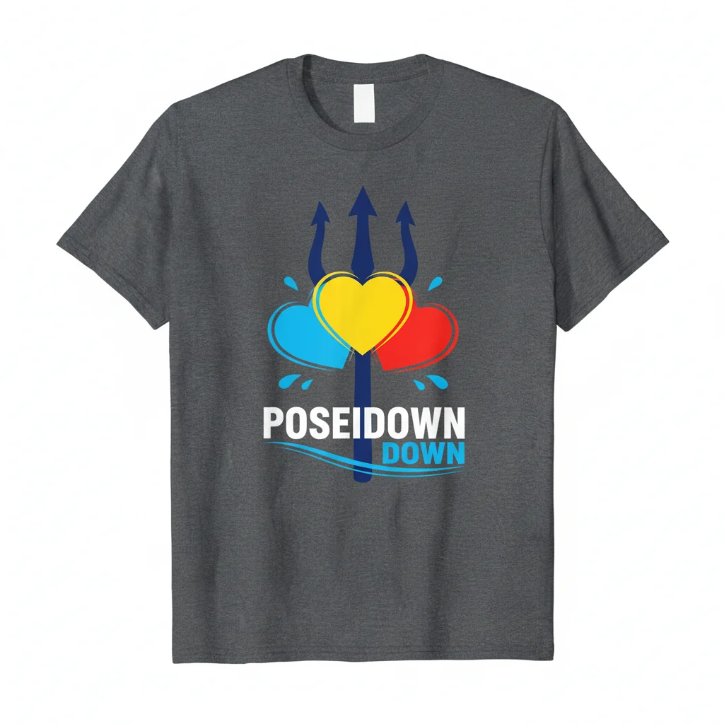 The Poseidown Shirt | Original Artwork for Down Syndrome Awareness