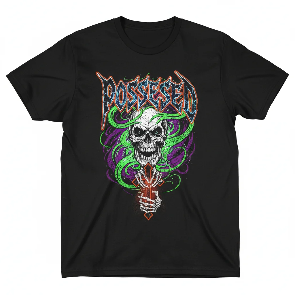 Possessed Band Logo Essential T-Shirt - Official Merch Tee
