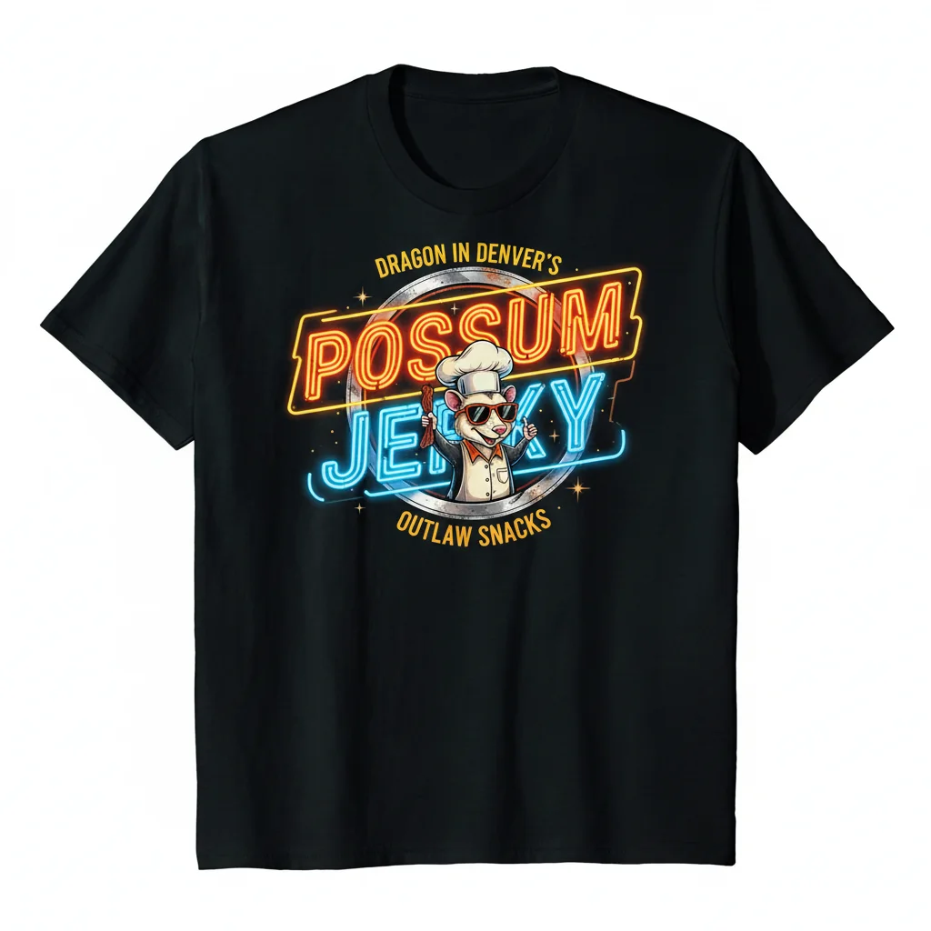 Possum Jerky: Wear Your Wild Side Essential T-Shirt
