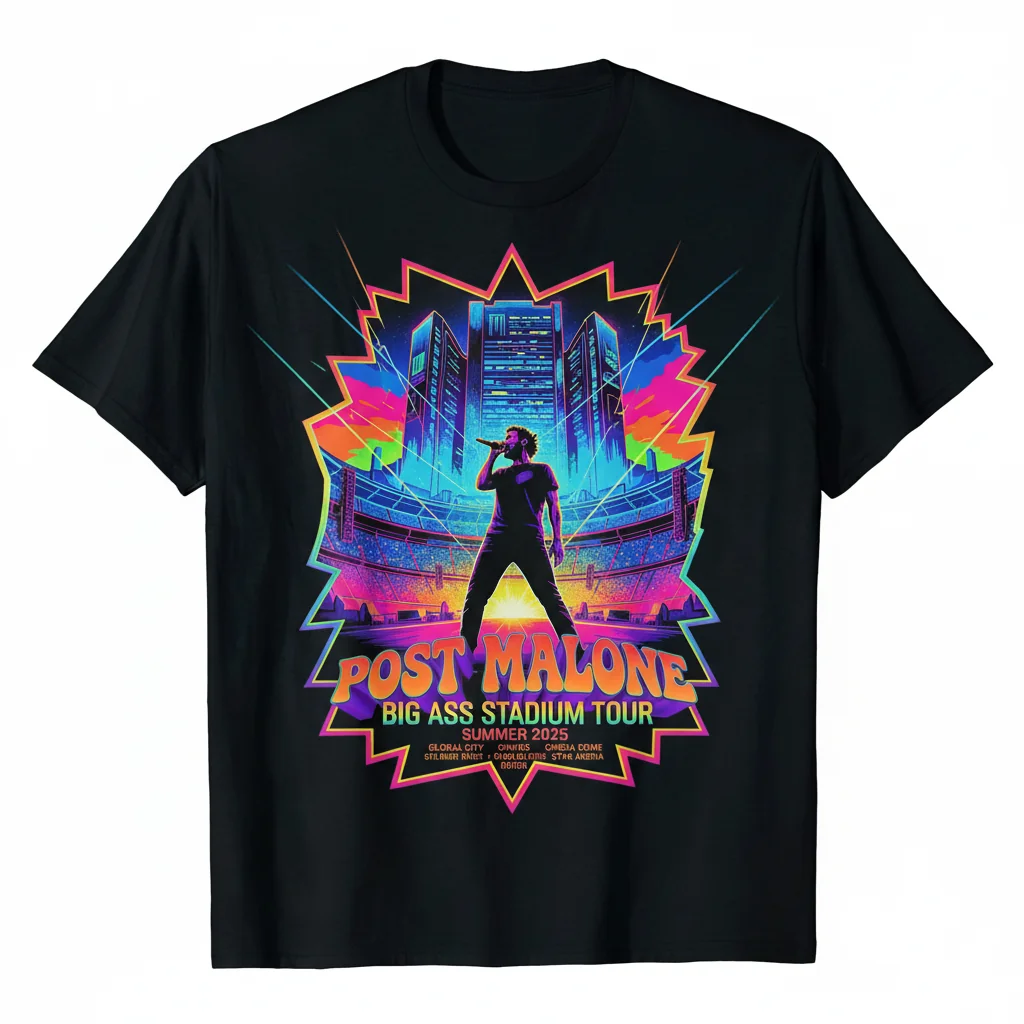 Post Malone: Legacy Tour Tee – Stadium Vibes Collection