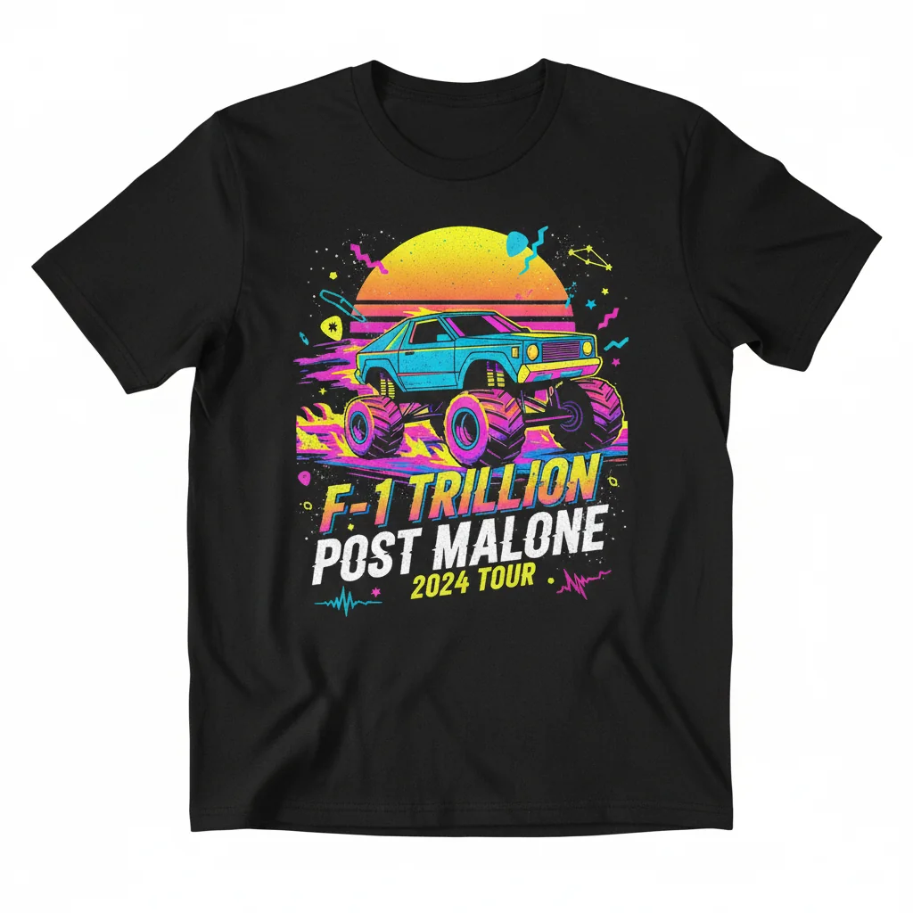 Post Malone The F-1 Trillion Album 2024 Concert Experience Tee