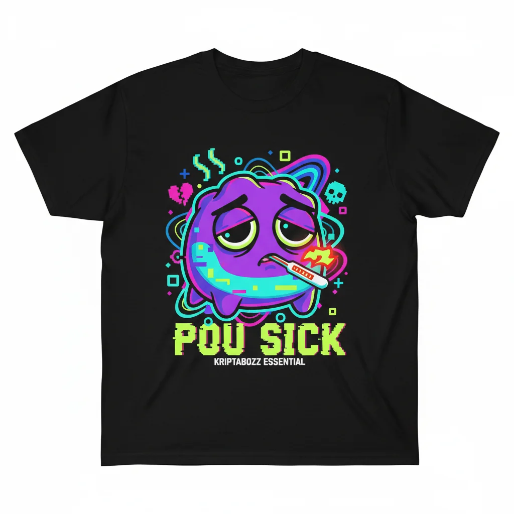 Pou Sick Essential T-Shirt – Premium 100% Cotton, Retail Fit Tee