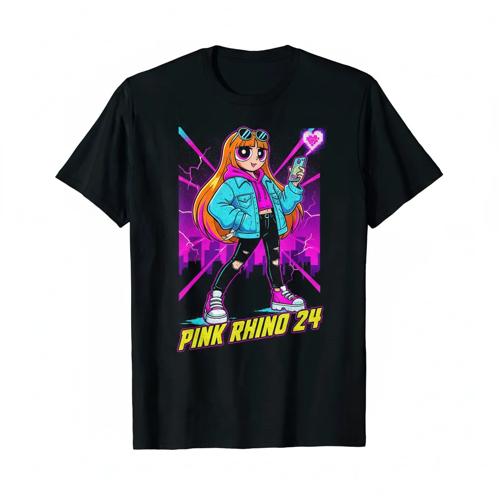 Blossom Teen Tee – Powerpuff Vibe Essential