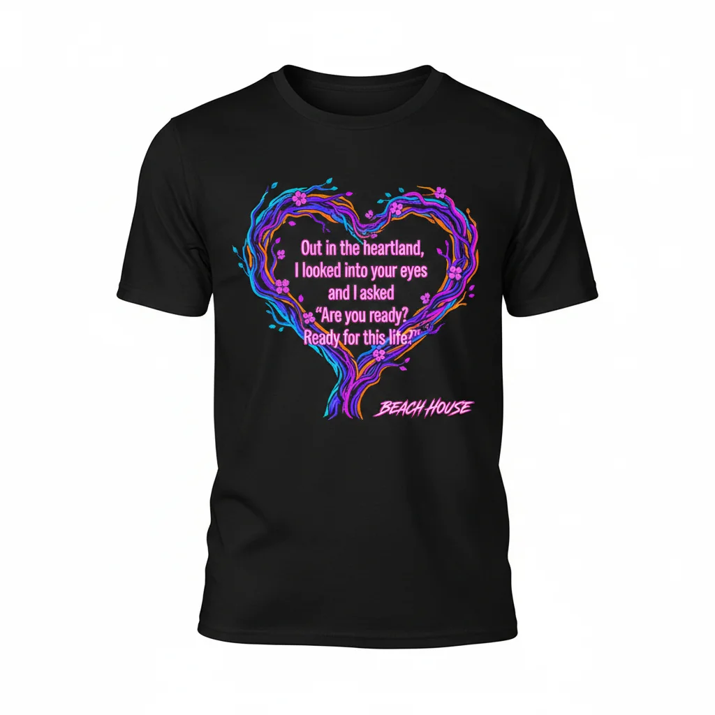 PPP Lyrics x Beach House: Depression Cherry Vibe Tee