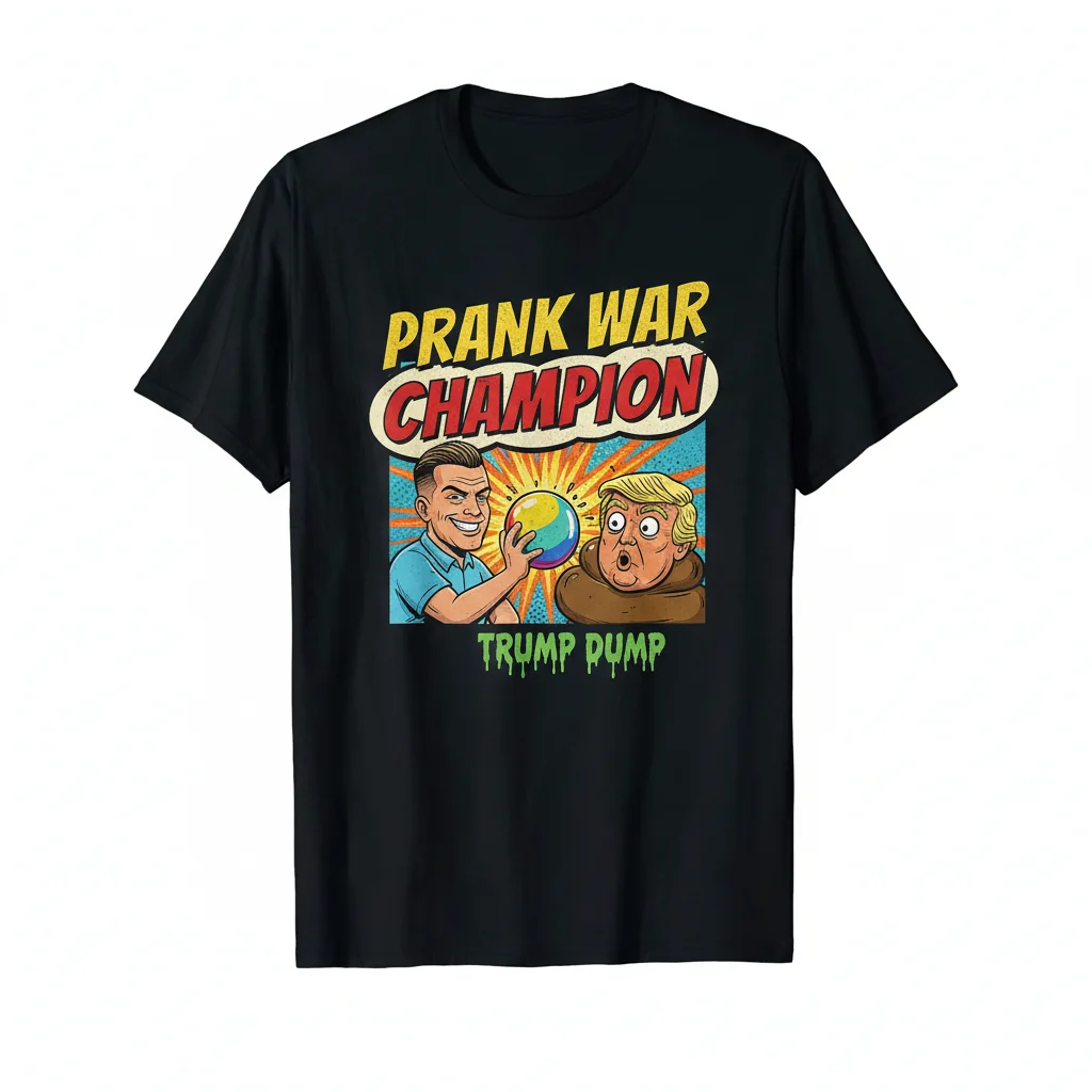 Prank War Champion Tee: DJ Pauly D x Trump Dump Edition