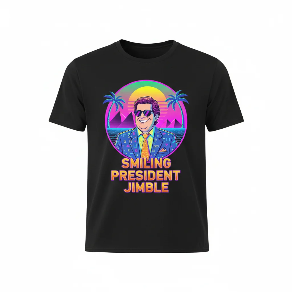 President Jimble Smiling Friends Essential T-Shirt - Premium Cotton Tee